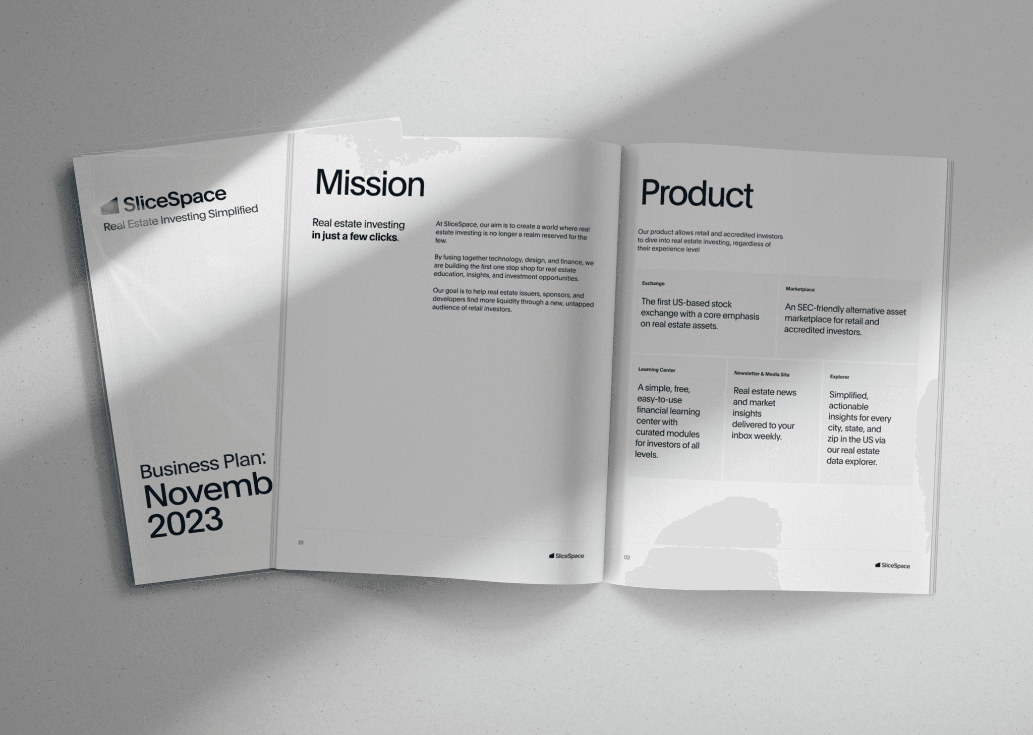 Business Plan & Pitch Deck Design